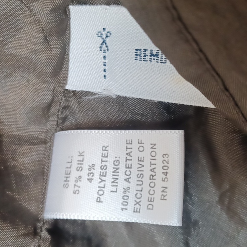 Banana Republic Women Size 4 Brown Strapless Sundress Pleated Cocktail - Picture 13 of 13